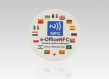 NFC Tag Sticker with Perfect Combination Embedded Unique Design