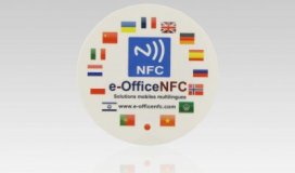 Sticker Tag NFC avec la combinaison parfaite intégré de conception Unique