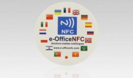 完璧な組み合わせと NFC タグ ステッカー埋め込まれたユニークなデザイン