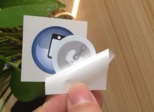 Custom NFC Coin Tag Showing the Power of Colors