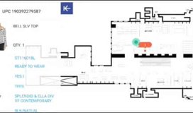 Couples RFID avec la technologie de jeu pour la cartographie 2D de produits étiquetés