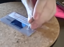 Avete mai pensato si rimuovere Chip da PVC RFID Card EM4450?