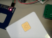 MF RFID 2 k カード リーダーの試作方法について