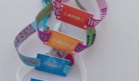 Bracelet Silicone réglable RFID pour l’hôpital