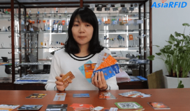 Introdução do cartão de PVC padronizada RFID, cartão plástico