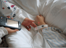 TYVEK 재질 종이 팔찌 환자에 사용되는 작동하는 방법