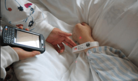 How To Operate Paper Wristband with TYVEK Material being used on patients