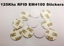 Les puces sont adaptés pour autocollant RFID 125kHz ?