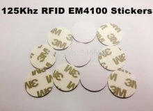 어떤 칩 125khz RFID 스티커 적합?