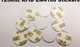 Какие фишки подходят для 125khz RFID стикер?