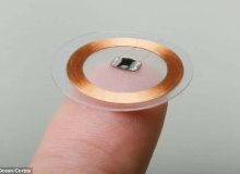 Integrierbare RFID-Tags mit Antenne stellen verschiedene Lese-Abstand