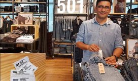 Levi's Tests L'uso RFID con successo