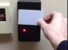 Carte RFID UHF utilisée pour système de verrouillage de porte