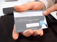 Carte di metallo con una perfetta combinazione dettagli unici Progettazione Embedded