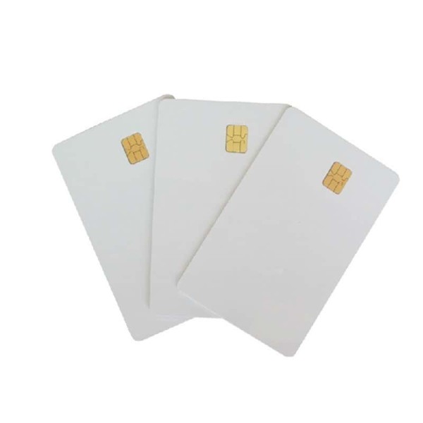 Póngase en contacto con la tarjeta de IC SLE4442 Tarjeta imprimible de PVC -Contacto Tarjeta del IC