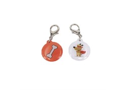 Código HF QR barato Ntag213 Epoxy Keychain NFC Tag do cão