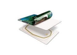 13.56mhz MF DESFire EV1 4K PVC smart Card for transportation