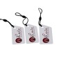 Tamanho personalizado ICODE SLI RFID Tag chave com UID gravado -HF RFID Cartões