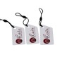 Customized Size ICODE SLI RFID Key Tag With UID Engraved -HF RFID Cards