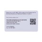Cartão de impressão padrão do PVC FELICA-Lite-S(224B) -HF RFID Cartões