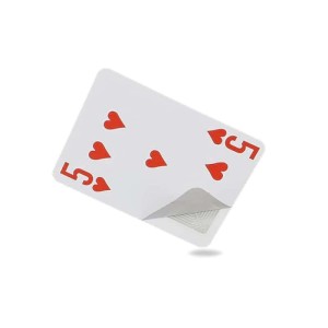 RFID NFC Poker playing card with Ultralight Chip