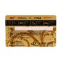 RFID PVC Business Gold Card -Tessere RFID HF