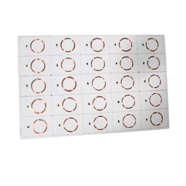 125KHz TK4100 RFID Inlay 5 * 5 Hoja -RFID embutido Hoja