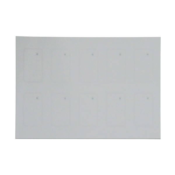 2x5 RFID Sheet -RFID inlegvel
