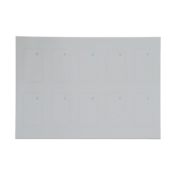 2 x 5 feuille de RFID -Feuille d’inlays RFID