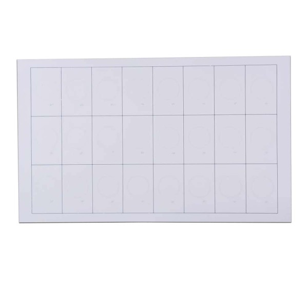 3x8 layout MF Classic 1K embutimento -RFID Inlay Sheet