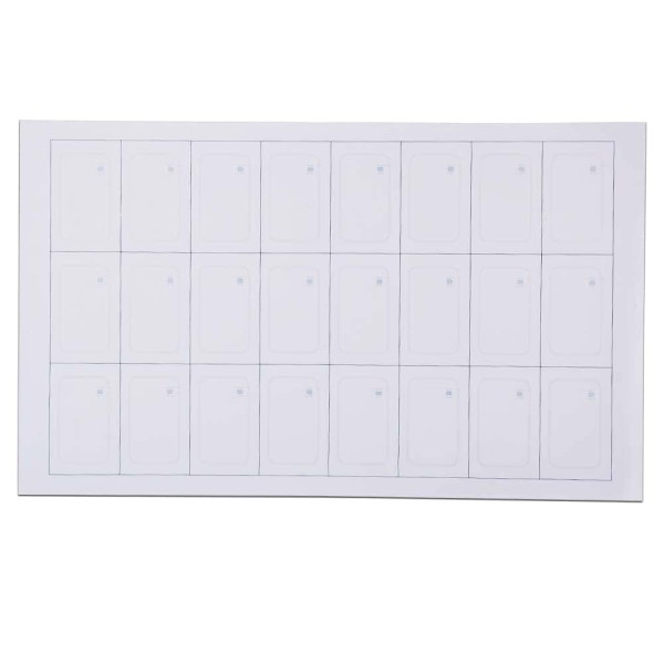 Eu CodeSli 3x8 RFID Inlay -RFID Inlay Sheet