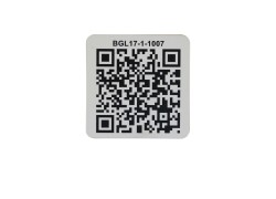 Anti-metálica Ultralight C NFC etiqueta com código de QR