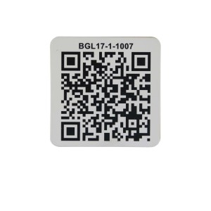 Anti-Metall-Ultralight C NFC Aufkleber mit QR-Code