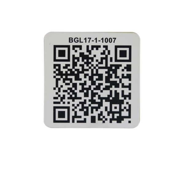 Anti-metal Ultralight C NFC sticker with QR code -On Metal NFC Tags