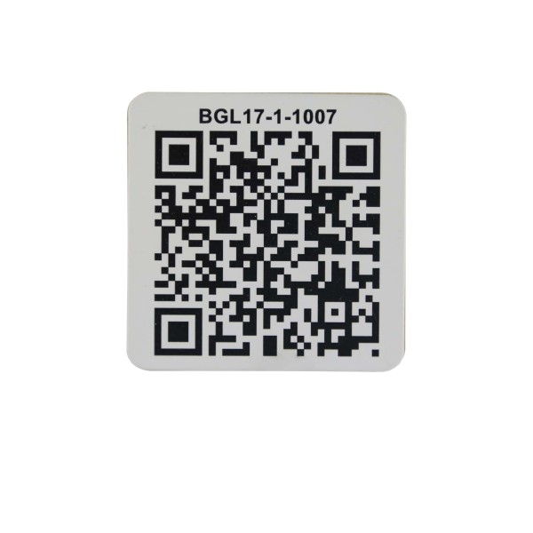 Anti-metálica Ultralight C NFC etiqueta com código de QR -On Metal NFC Tags