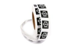 롤에 35x35MM MF 초경량 칩 NFC 태그 인쇄