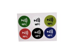 6pcs Dia 29MM Type 2 Ntag216 NFC Tag