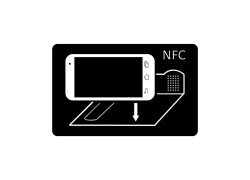 Tag NFC Google Papelão