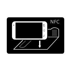 NFC Tag Google картон