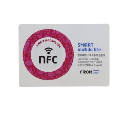 Pasivo F08 MF1K S50 es compatible con 13,56 alta frecuencia etiqueta 14443A NFC