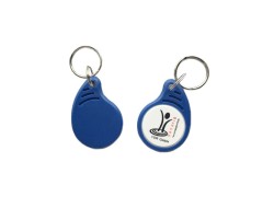 13.56MHz ABS 타입 2 Ntag213 NFC Keyfob 로고와 함께