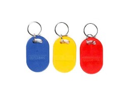 Keyfob Rewritable T5577 ABS para controle de acesso