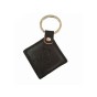 Leather UID programmable rewritable 125KHz or 13.56MHz proximity rfid keyfob / key card -RFID Keyfob