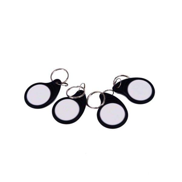 RW EM4305 칩 액세스 제어 125KHz RFID ABS Keyfob 태그 -RFID Keyfob