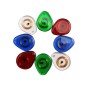 transparent plastic RFID key tags with coin chip for Access Control Door -RFID Keyfob