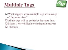 RFID 다중 태그 무엇입니까?