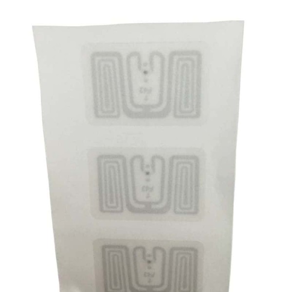 Etiqueta engomada de papel Material Monza 4E UHF RFID -RFID Pegatinas