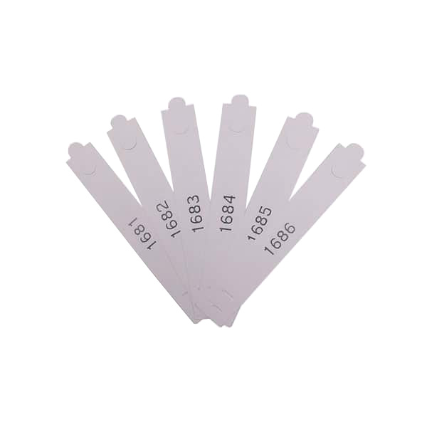 RFID Sports Tag UHF RFID Label for Marathon Racing with Monza R6 Chip -RFID Paper Tags