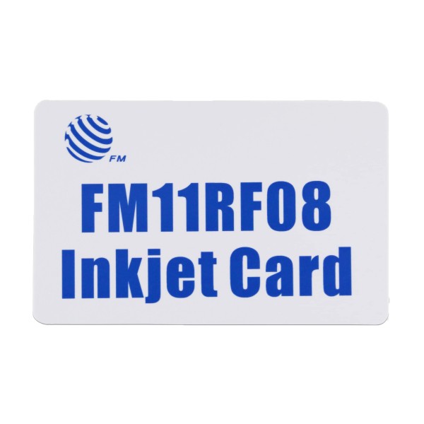 復旦 08 1K インク ジェット カード -インク ジェット印刷可能な RFID カード