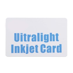 Ultralight Inkjet Card directly printed by Epson or Canon printer